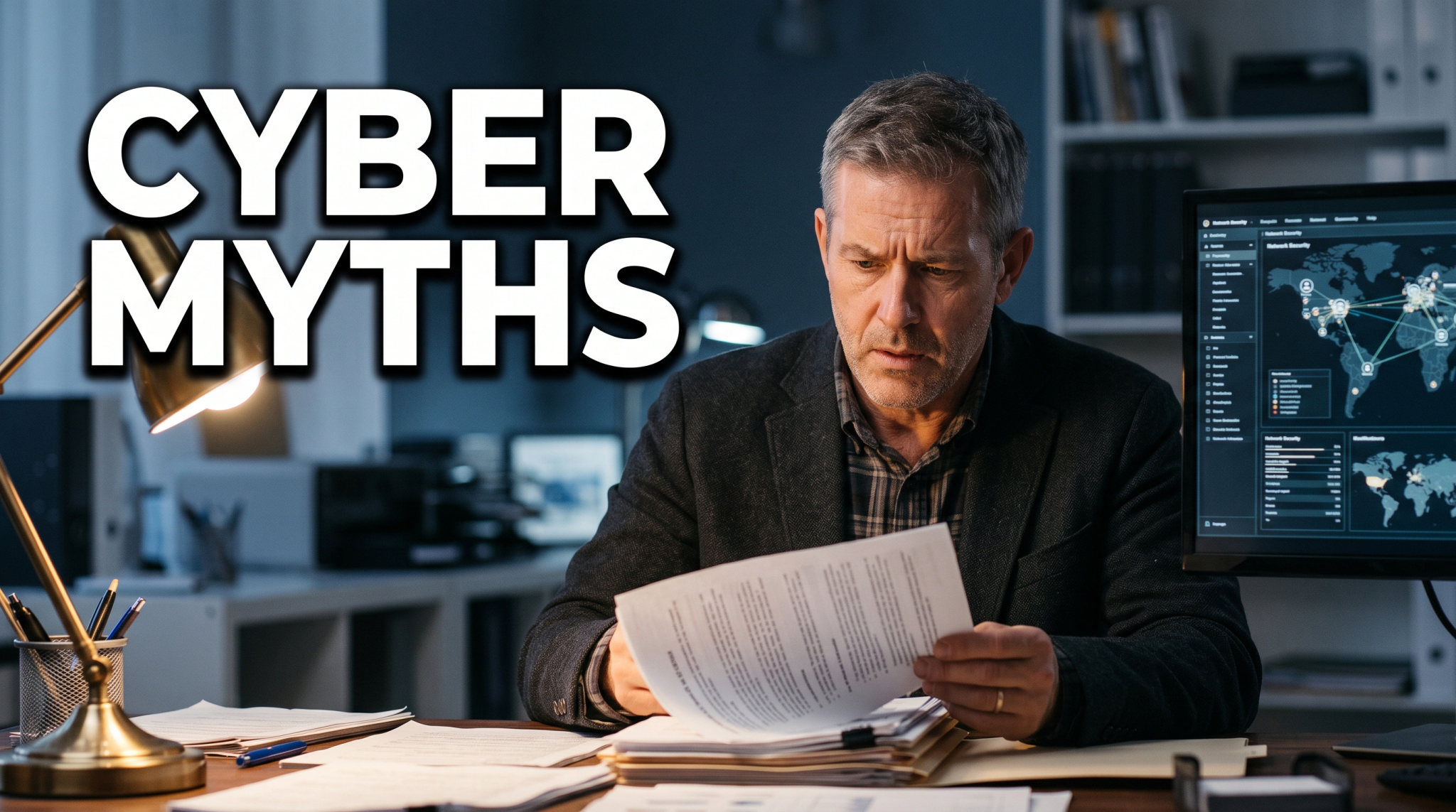 Top 4 Co-Managed Cybersecurity Myths to help your business succeed in the changing landscape of security defence.